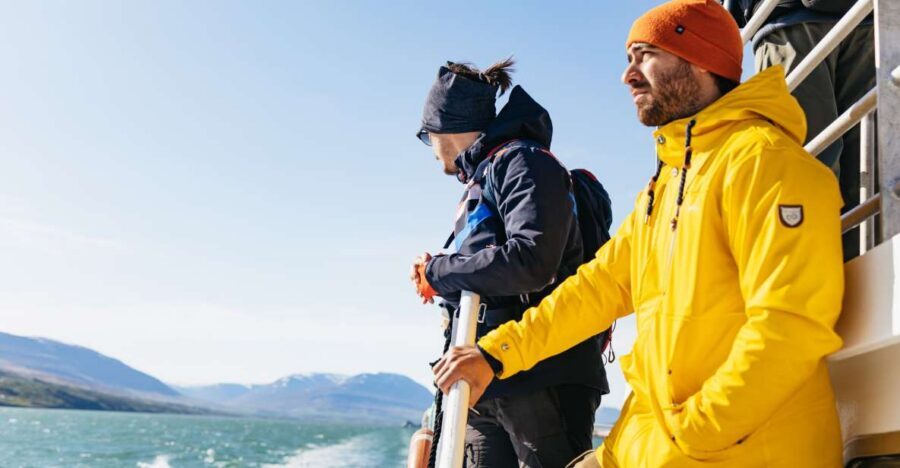 Akureyri: 3-Hour Classic Whale Watching Tour by Ship - Oddeyrarbót Pier: Where Your Whale Search Starts