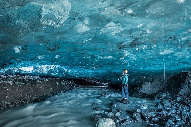 Crystal Ice Cave Adventure - The walk to the cave: your boots are the whole story