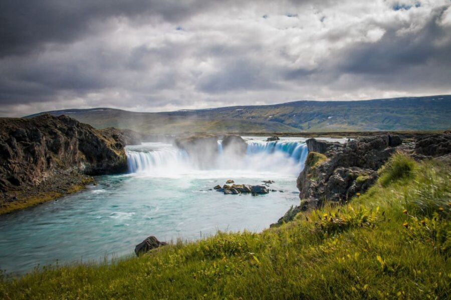 From Akureyri: Godafoss Waterfall Guided Trip with Transfers - At the falls: mist, movement, and smart photo habits