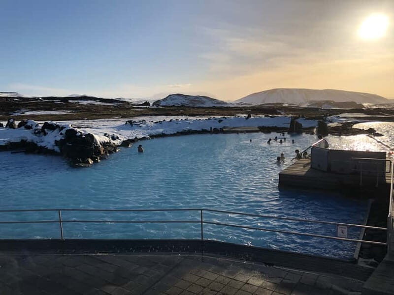 From Akureyri: Lake Mývatn and Godafoss Cruise Ship Day-Trip - Getting on the bus: pickup at Oddeyrarbryggja and small-group pacing