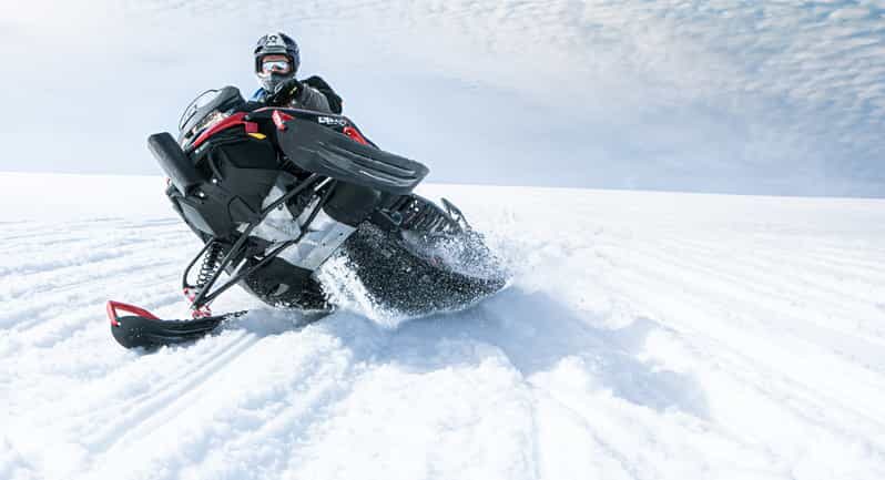 From Geysir: Snowmobiling & Ice Cave on Langjökull Glacier - From Skjól to Langjökull: the super truck ride and glacier views