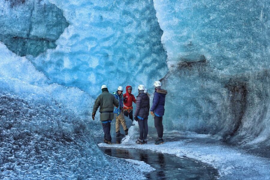 From Jökulsárlón: Ice Cave and Glacier Exploration Tour - Super-jeep transfer from Jökulsárlón: fast to the ice, not a sightseeing bus