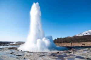 From Reykjavik: Golden Circle and Snowmobiling Tour - Gullfoss Waterfall: Two Tiers of Real Power