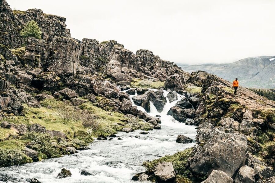 From Reykjavik: Golden Circle, Kerid, & Secret Lagoon Tour - Þingvellir National Park: tectonic plates you can stand near