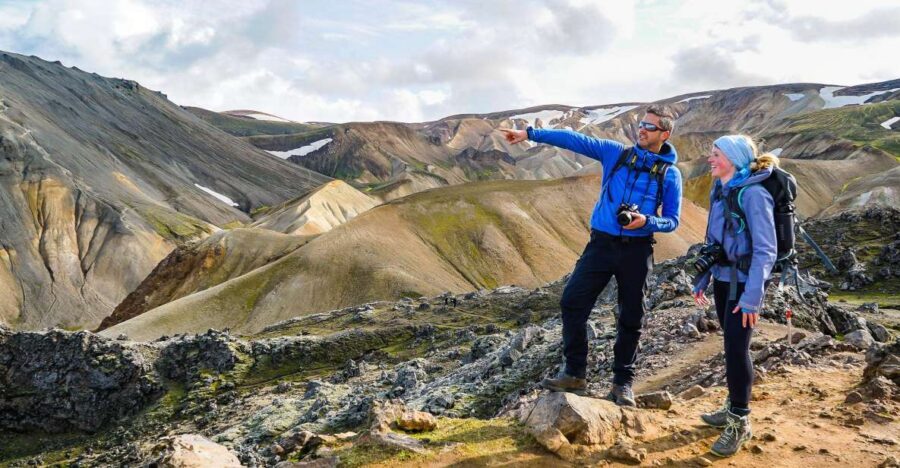 From Reykjavík: Landmannalaugar Day Hike - Your 4-Hour Hike Route: Laugahraun to Vondugil Canyon to Brennisteinsalda