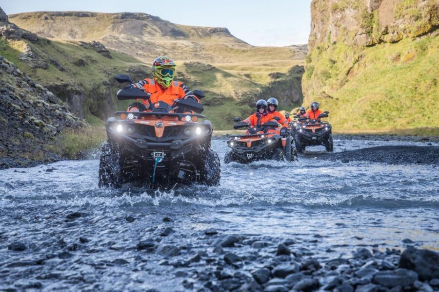 From Reykjavik: South Coast, Plane Wreck, & Beach ATV Tour - ATV setup and the rules you should know before you go