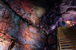 From Reykjavík: The Lava Tunnel tour with Round-trip Transfer - Inside the lava tunnel: what the cave feels like in motion