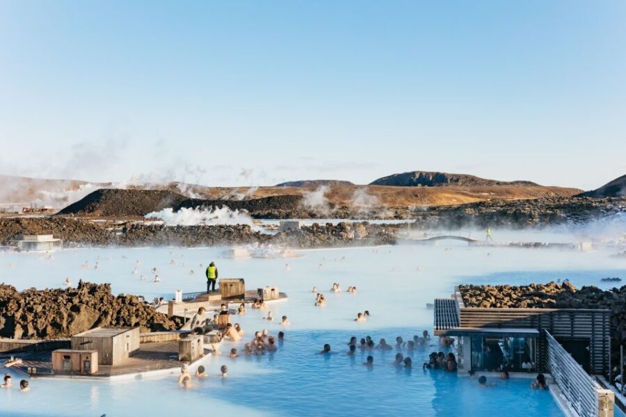 From Reykjavík: Volcanoes and Blue Lagoon Day Trip - Kleifarvatn’s black beach and Seltún geothermal: quick stops that set the tone