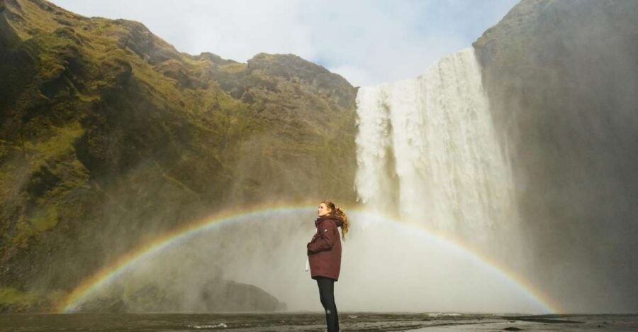 From Reykjavík: Waterfalls, Black Beach & Glacier Day Trip - Seljalandsfoss and Skógafoss: two waterfall styles, one unforgettable corridor