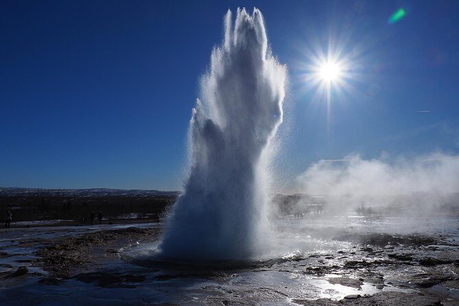 Golden Circle Super-Jeep Tour and Snowmobiling from Reykjavik - Gullfoss: Power You Can Feel, Even on a Quick Stop