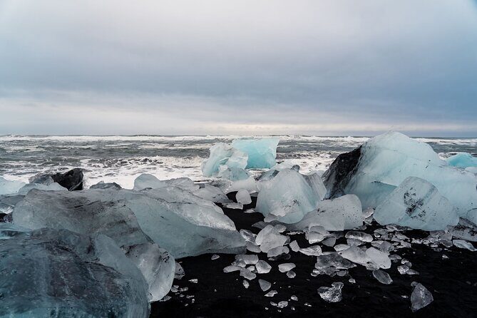 Guided Glacier Lagoon and Diamond Beach Day Trip from Reykjavik - Break stops that keep the day human: Hvolsvöllur, Freysnes, Vik