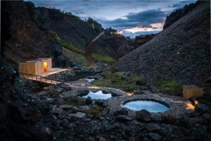 Husafell Canyon Baths Tour - Langifoss, glacial meltwater, and Okjökull: the stops that make it worth it