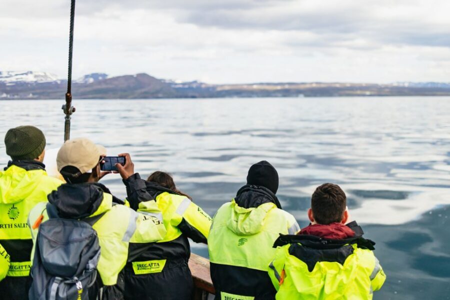 Húsavík: Whale Watching Tour with Guide - Dress for cold water: overalls help, but you still need layers
