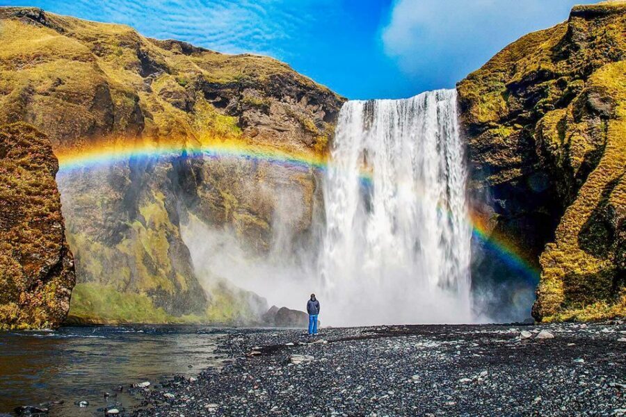 Iceland: Full-Day South Coast, Black Beach & Waterfalls Tour - Sólheimajökull Stop: Glacier Views Without the Full Hike