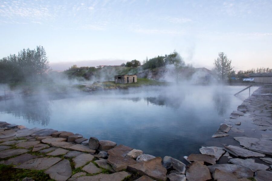 Iceland Secret Lagoon Admission Ticket - The water experience: steady heat, volcanic feel, and “choose your spot”