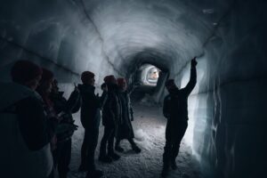 Into the Glacier Combo: Snowmobiling + Langjökull Ice Cave - Riding the Snowmobiles: Shared Control, Real Skills, and Photo Time