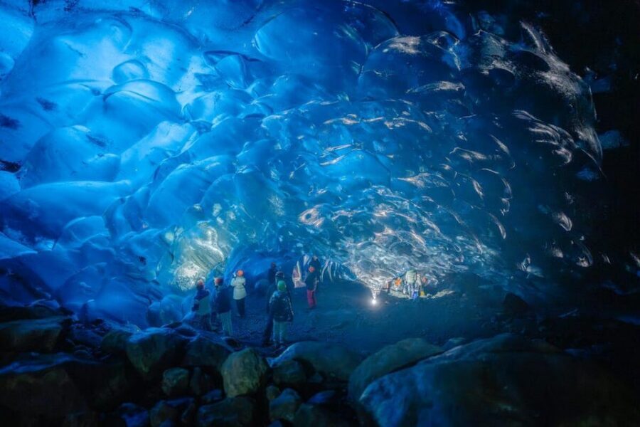 Jökulsárlón: Crystal Ice Cave Super Jeep Tour - The glacier walk: short, easy for most, and worth taking slow