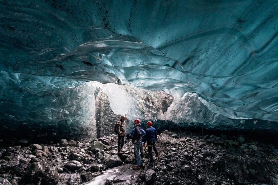 Jökulsárlón: Crystal Ice Cave Super Jeep Tour - Inside the ice caves: blue tones, white light, and why every cave is different