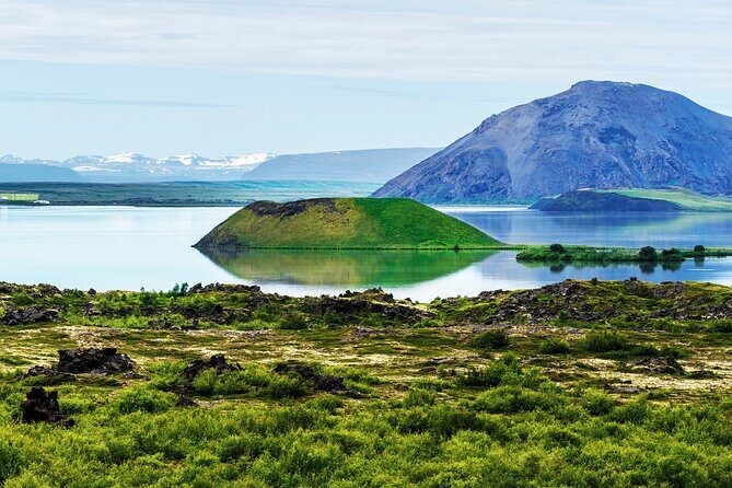 Lake Myvatn, Hot-Springs & Godafoss Waterfall Tour from Akureyri - Lake Mývatn and Skútustaðir: pseudo craters that look otherworldly