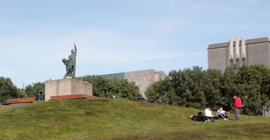 Reykjavik: Guided City Walking Tour - Starting at Ingólfur Arnarson: Arnarholl Hill sets the tone