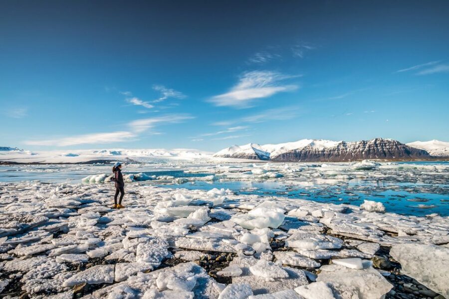 Reykjavik: Jokulsarlon Glacier Lagoon Full-Day Guided Trip - Stop-by-stop timing: what the day actually feels like