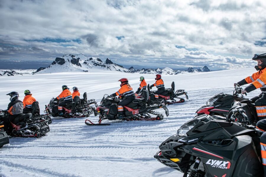 Reykjavík: Langjökull Glacier Snowmobile Tour with Ice Cave - The Langjökull ride: from training to real glacier cruising
