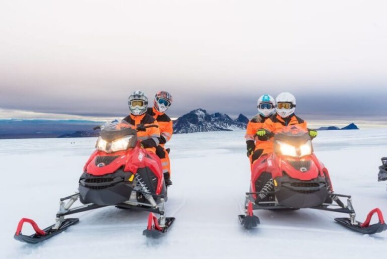 Reykjavík: Langjökull Glacier Snowmobile Tour with Ice Cave - Super truck ride: why the drive is part of the value
