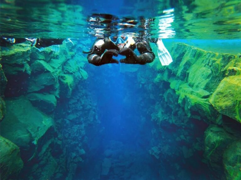 Silfra: Fissure Snorkeling Tour with Underwater Photos - Dry suit reality check: warm enough, but not weightless