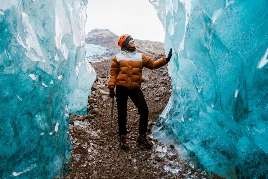 Skaftafell: Blue Ice Cave & Glacier Hike on Vatnajökull - Getting the gear right: crampons, helmets, harness, and shoe rules