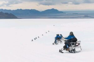 Snowmobile tour on Vatnajökull - Skalafellsjökull Stop: The 1,000-Meter View That Sets the Mood