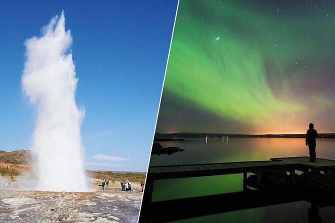 The Golden Circle & Northern Lights Guided Combo tour - Geysir geothermal area: Strokkur’s spouting rhythm