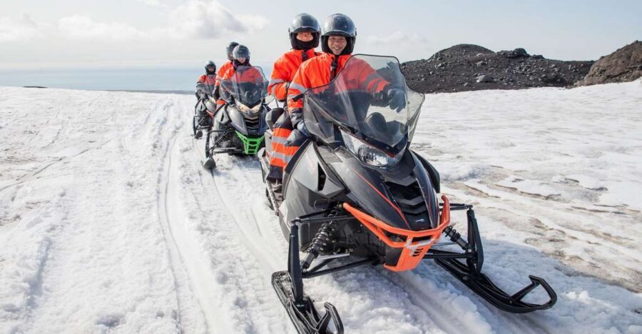Vik: Mýrdalsjökull Snowmobile Adventure - Your gear and Base Camp start: what you’ll do before the first throttle