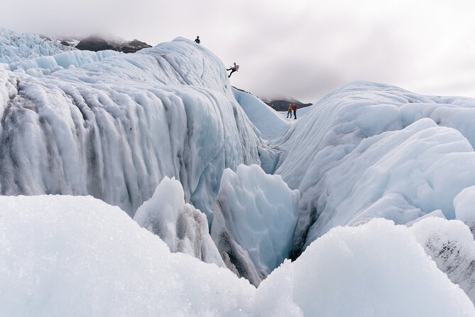 Glacier Xtreme: Vatnajökull Ice Climbing + Hike from Skaftafell - Views with the setting sun: the payoff for going early