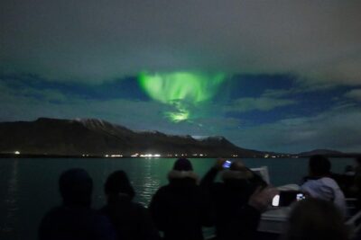 Northern Lights by Boat with a Backup Plan from Reykjavik - What’s included on board: overalls, Wi‑Fi, restrooms, and snack bar