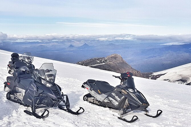 Snowmobiling on Eyjafjallajökull - The 2010 Eruption Effects: Seeing a Volcano’s Aftermath