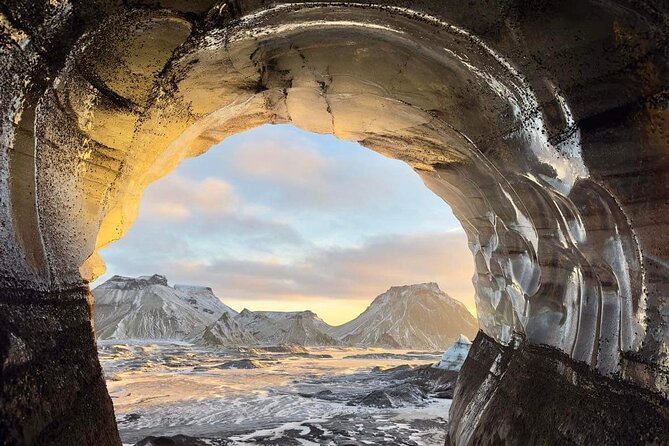 South Coast & Katla Ice Cave Adventure From Reykjavik in a 4x4 - Seljalandsfoss: the classic waterfall with the wet-walk trick